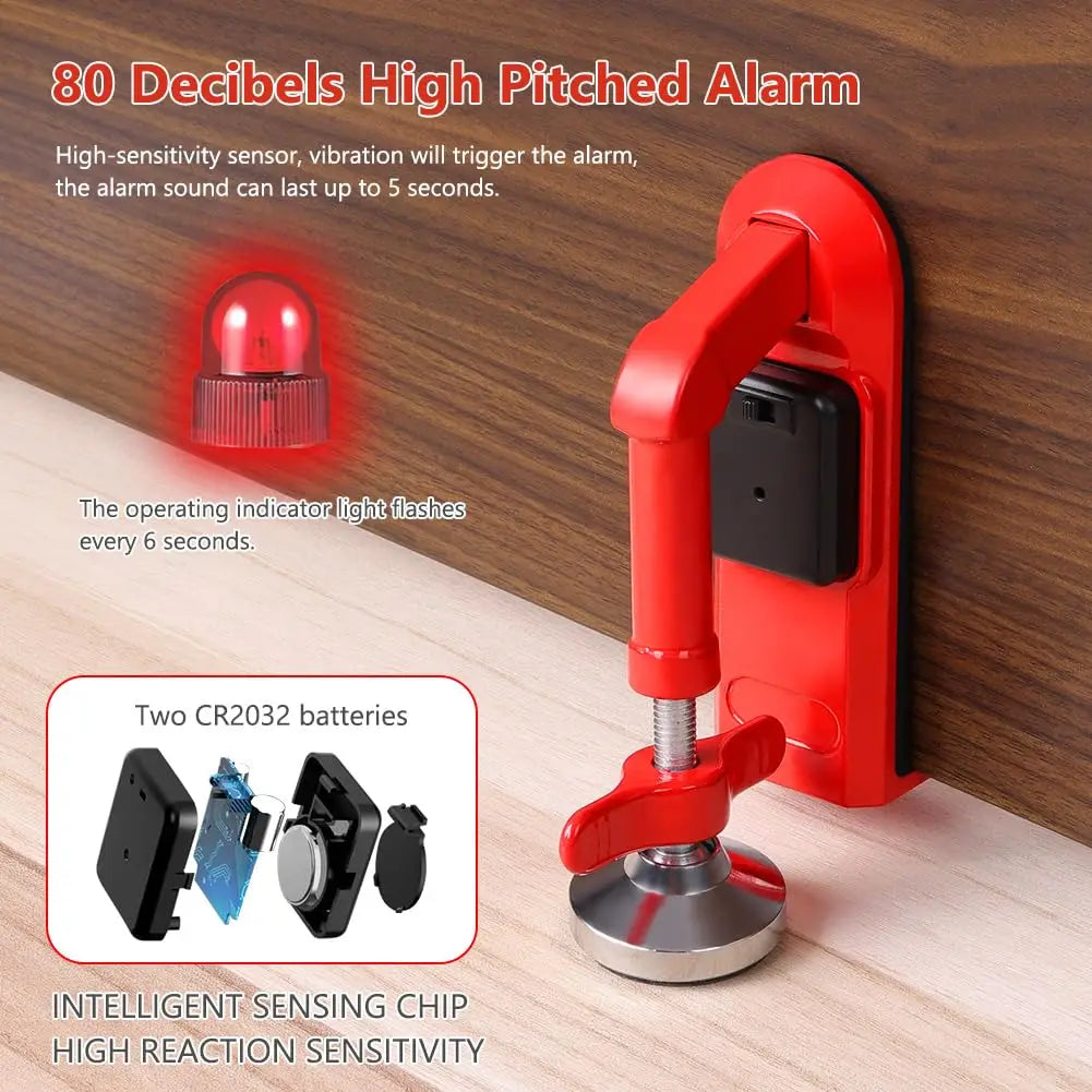 Portable Door Stopper And  Alarm